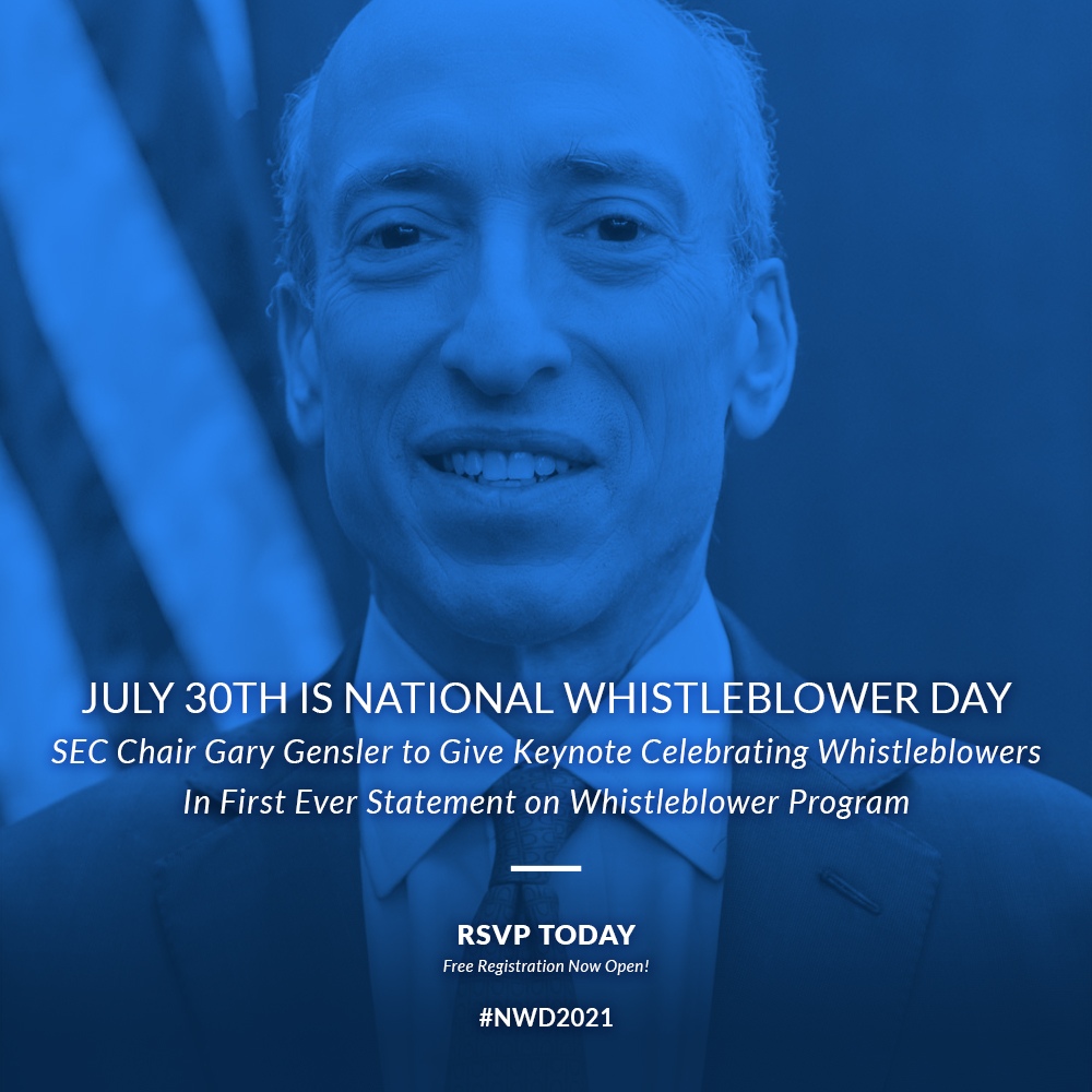 National Whistleblower Day - Gary Gensler Promo for Facebook