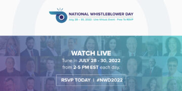 Watch National Whistleblower Day 2022 Live