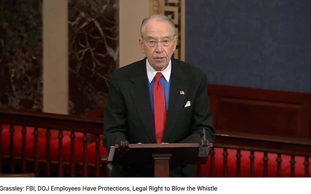 Senator Charles Grassley (R-IA) released a Q&A about his latest reform efforts to protect whistleblowers.