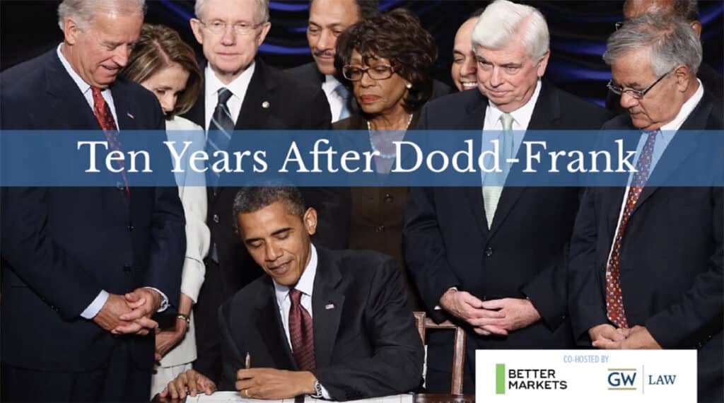 Commemorate 10th Anniversary of Dodd-Frank Act