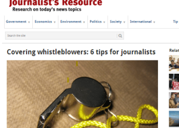 The journalist and the whistleblower