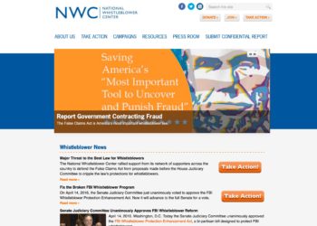 National Whistleblower Center Launches New Responsive Website