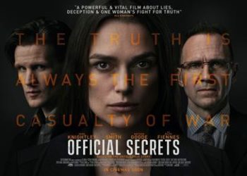 “Official Secrets” opens today. Good reviews for Hollywood take on UK whistleblower