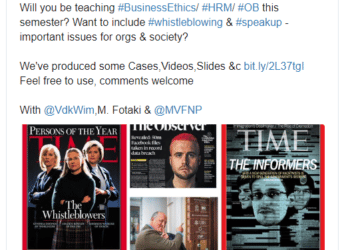 Whistleblower school: New data, videos and more for teachers