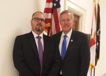 Whistleblower Robert J. MacLean with Mark Meadows