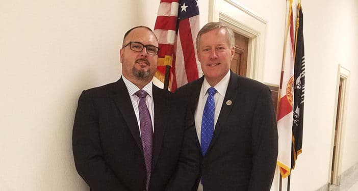 Whistleblower Robert J. MacLean with Mark Meadows