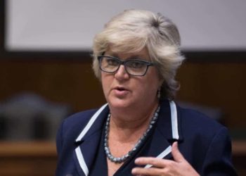 Photo of Enron whistleblower Sherron Watkins