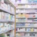 Photo of medicine aisles in a store