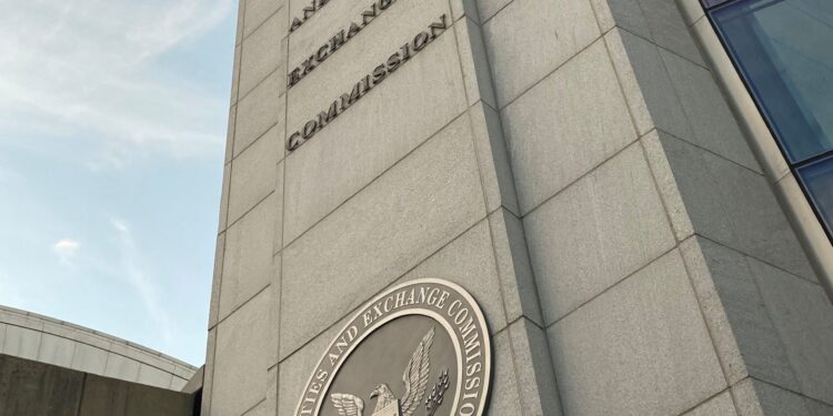 The SEC building in Washington, DC