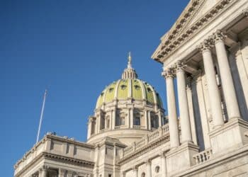 Pennsylvania state capitol building