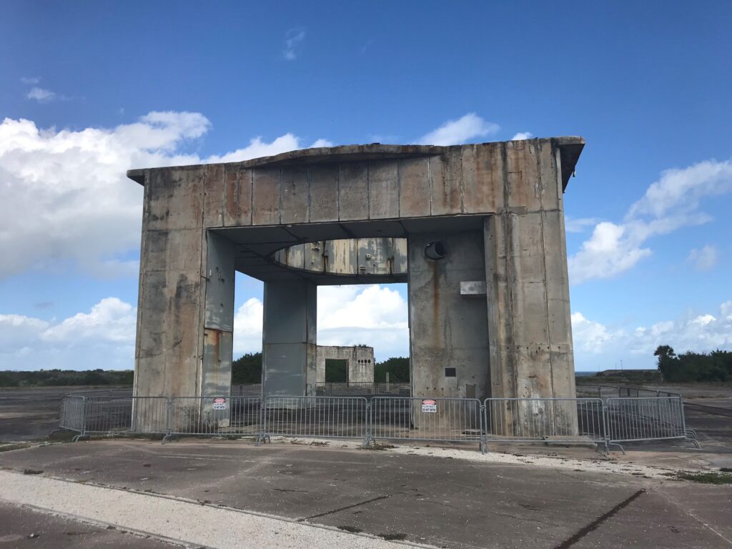 A photo courtesy of the author taken at Kennedy Space Center’s Launch Complex 34, the site of the Apollo 1 fire in January 1967