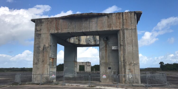 A photo courtesy of the author taken at Kennedy Space Center’s Launch Complex 34, the site of the Apollo 1 fire in January 1967