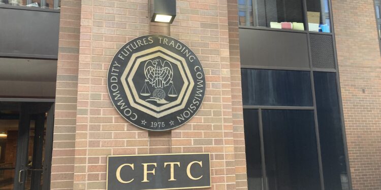 Image of the exterior of the CFTC building in Washington, DC