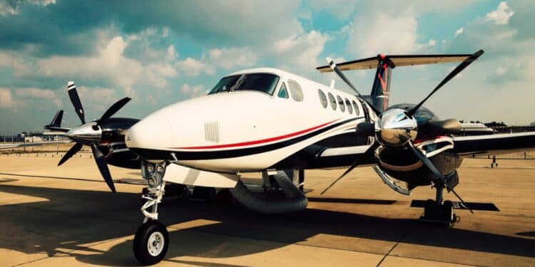 Photo of a small plane on a runway