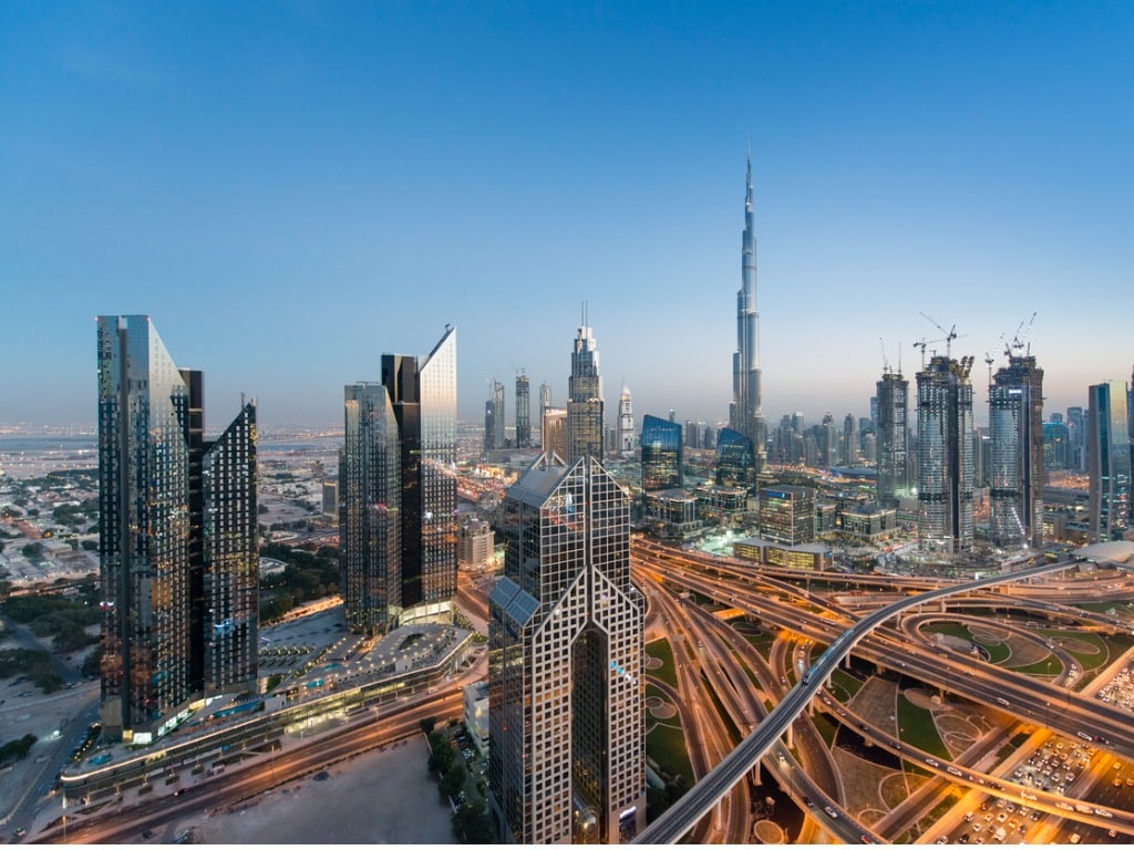 Photo of the Dubai skyline