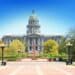 Colorado state capitol building in Denver