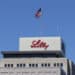 Eli Lilly and Company World Headquarters. Lilly makes Medicines and Pharmaceuticals.