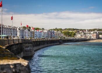 Douglas Promenade on the Isle of Man