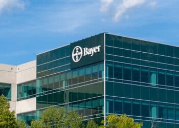 Photo of a Bayer building
