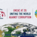 Banner for International Anti-Corruption Day courtesy of the UN