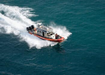 U.S. Coast Guard boat