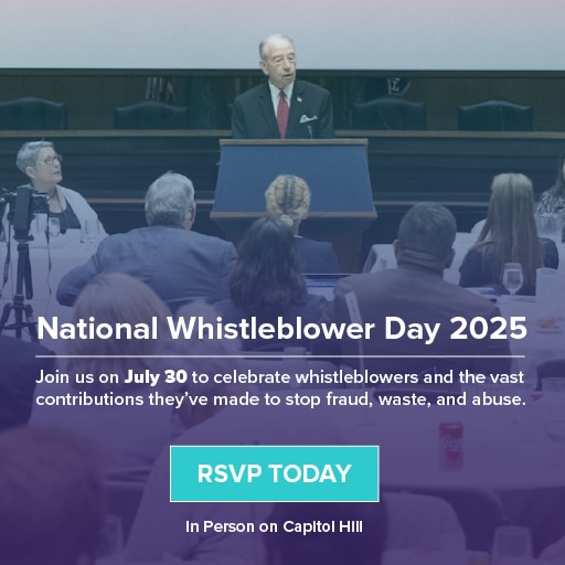 Register for National Whistleblower Day
