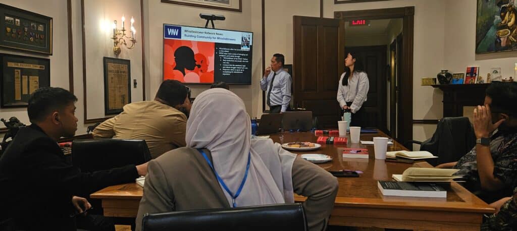 WNN welcomed an Indonesian delegation as part of the U.S. State Department's International Visitor Leadership Program
