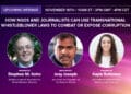 How NGOs and Journalists Can Use Transnational Whistleblower Laws to Combat or Expose Corruption