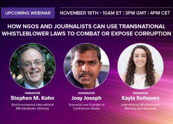 How NGOs and Journalists Can Use Transnational Whistleblower Laws to Combat or Expose Corruption