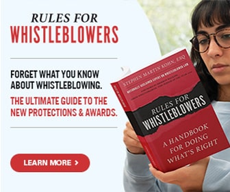 Protect Yourself: Buy the New Whistleblower Handbook